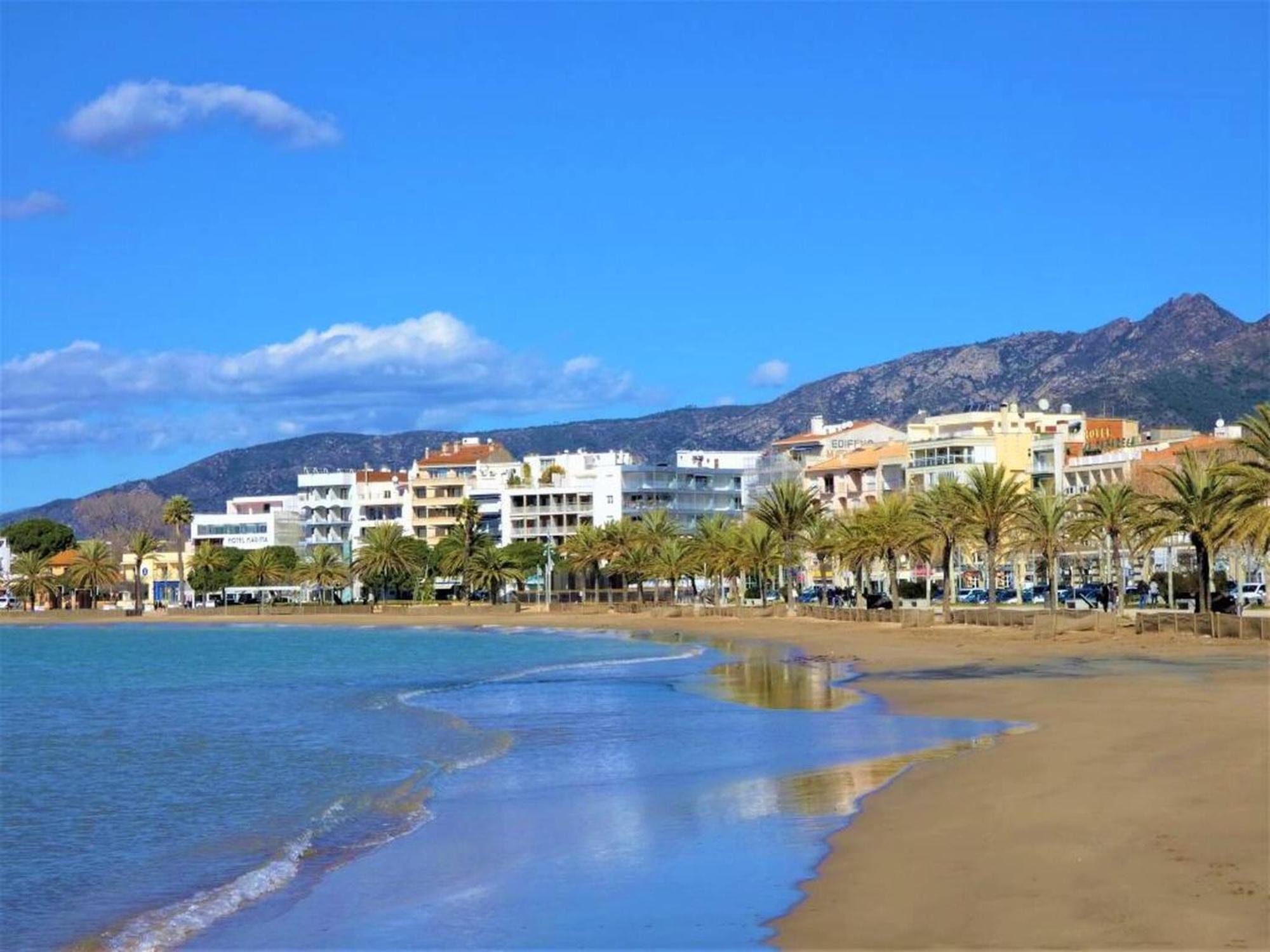 Apartamento En Roses A 2 Min De La Playa Con Vistas Al Mar Av-18 Gerona Exterior foto