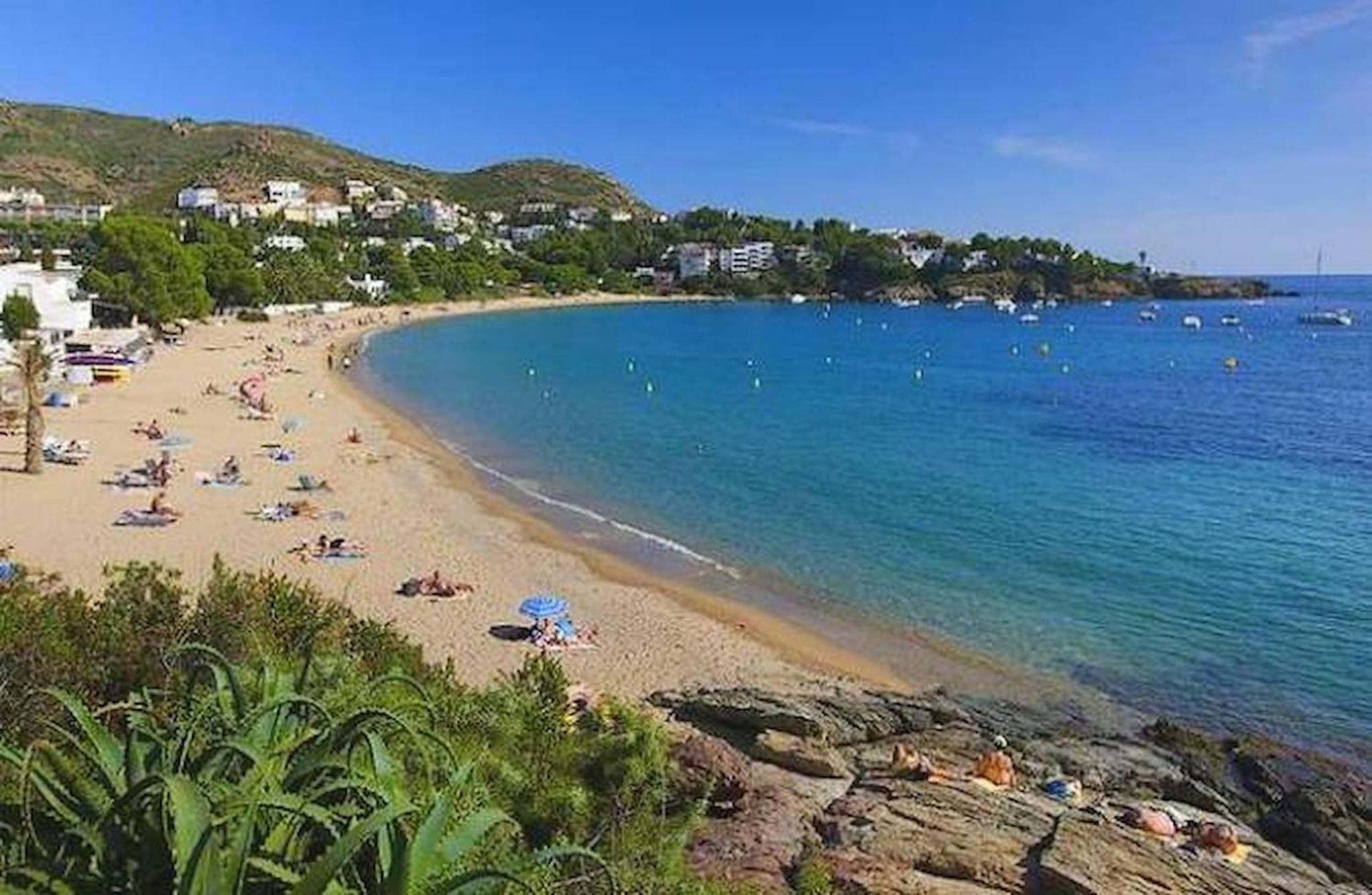 Apartamento En Roses A 2 Min De La Playa Con Vistas Al Mar Av-18 Gerona Exterior foto