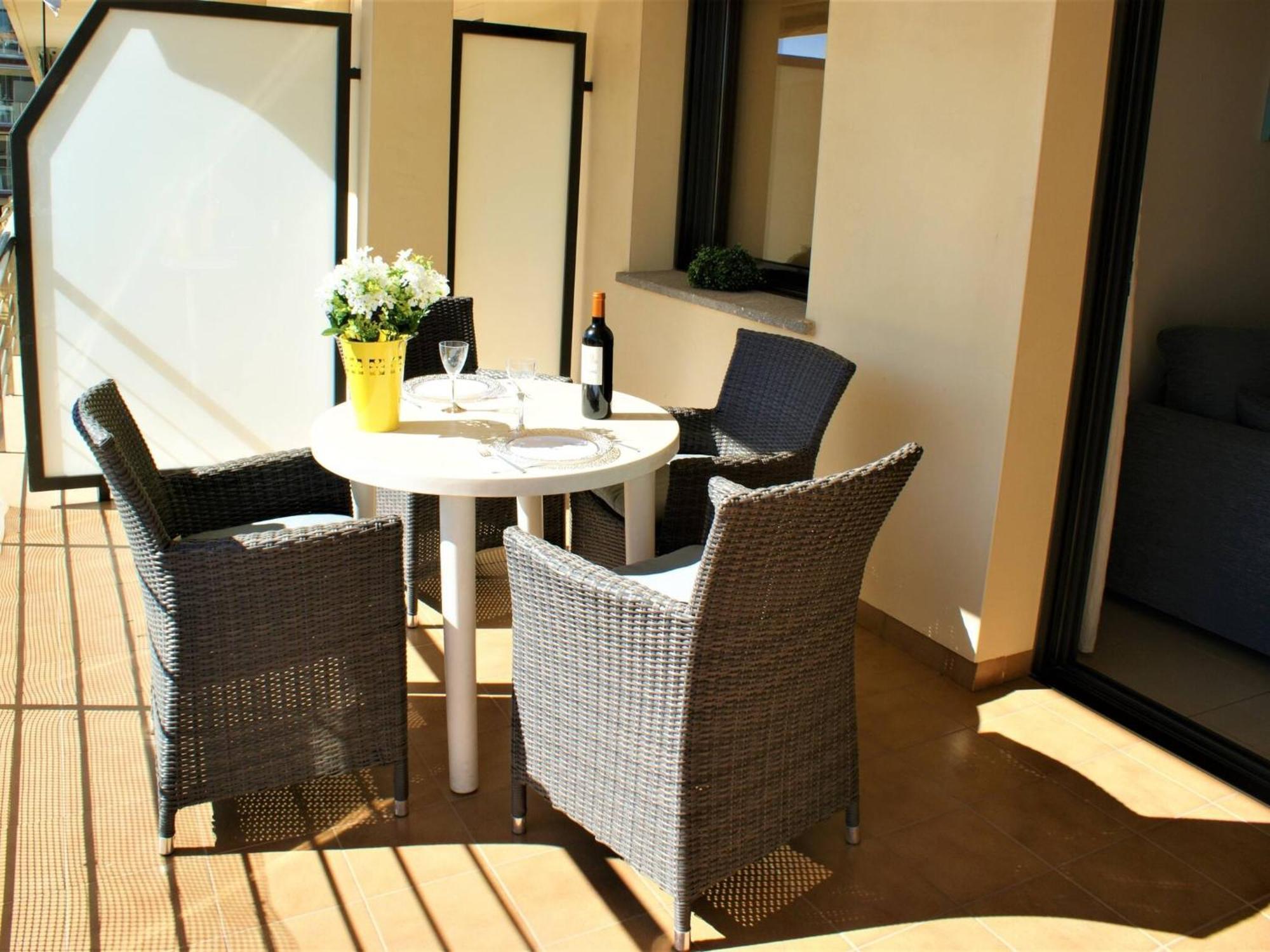 Apartamento En Roses A 2 Min De La Playa Con Vistas Al Mar Av-18 Gerona Exterior foto