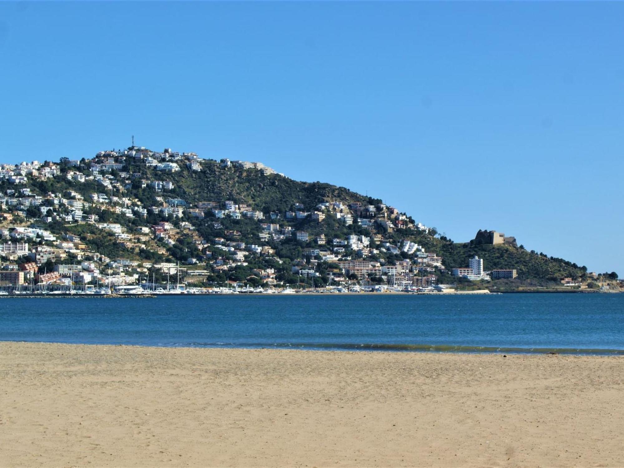 Apartamento En Roses A 2 Min De La Playa Con Vistas Al Mar Av-18 Gerona Exterior foto